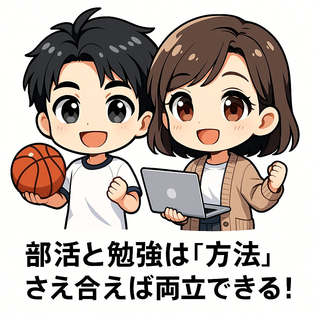 部活と勉強は“方法”さえ合えば両立できる!
