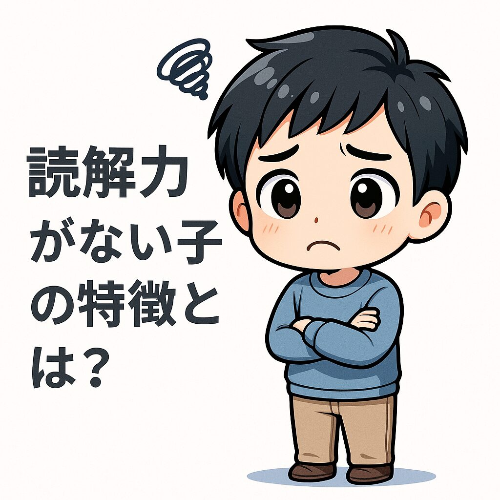 読解力がない子の特徴とは?